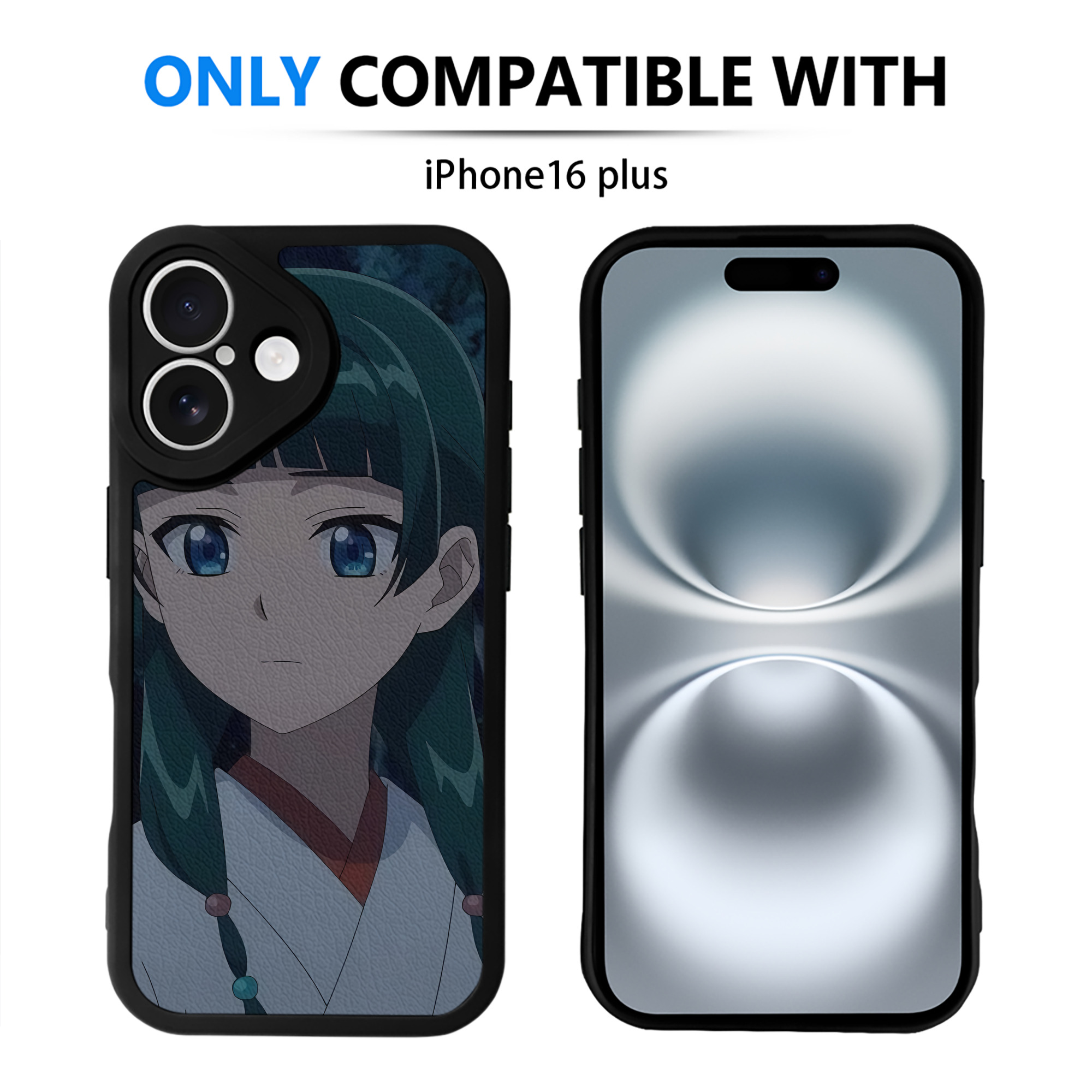 薬屋のひとりごと The Apothecary Diaries 【iPhone 16シリーズ対応】シリコンスマホケース（レザー調） 材質：シリコン